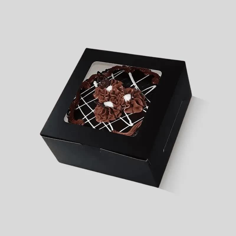 Black Bakery Boxes - Image 1