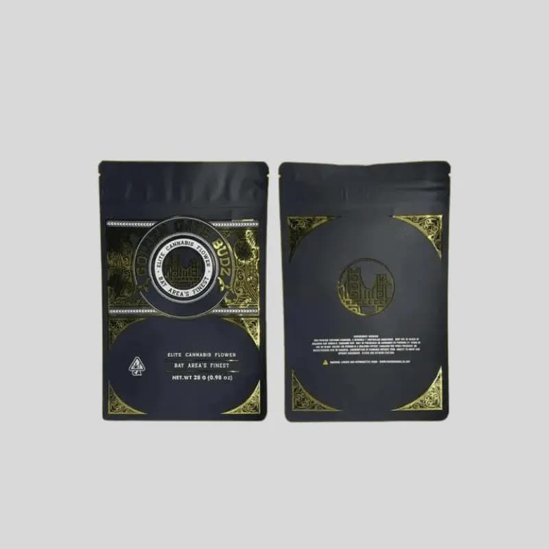 Black Mylar Bags - Image 1