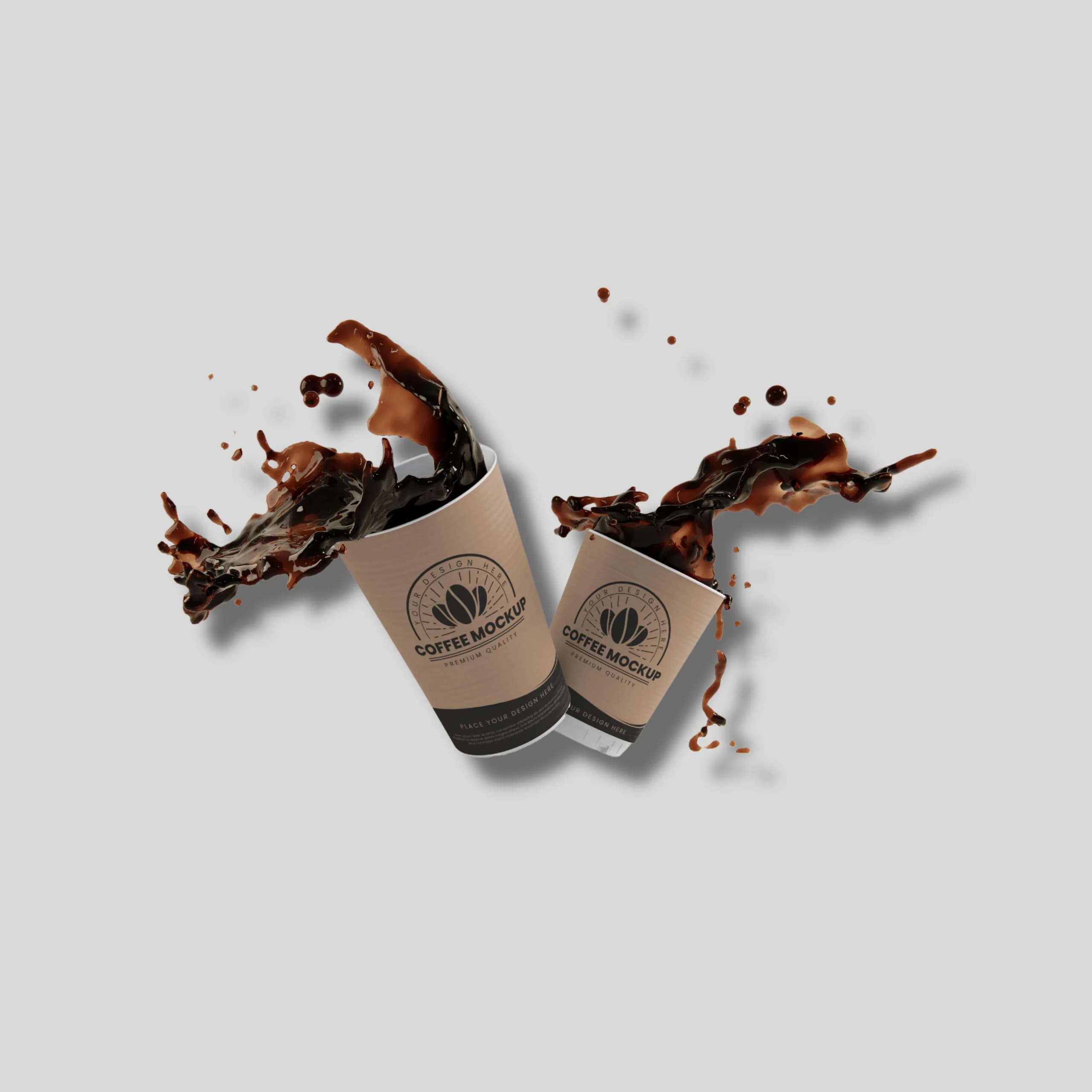 Coffee Cups with Lids - Image 2