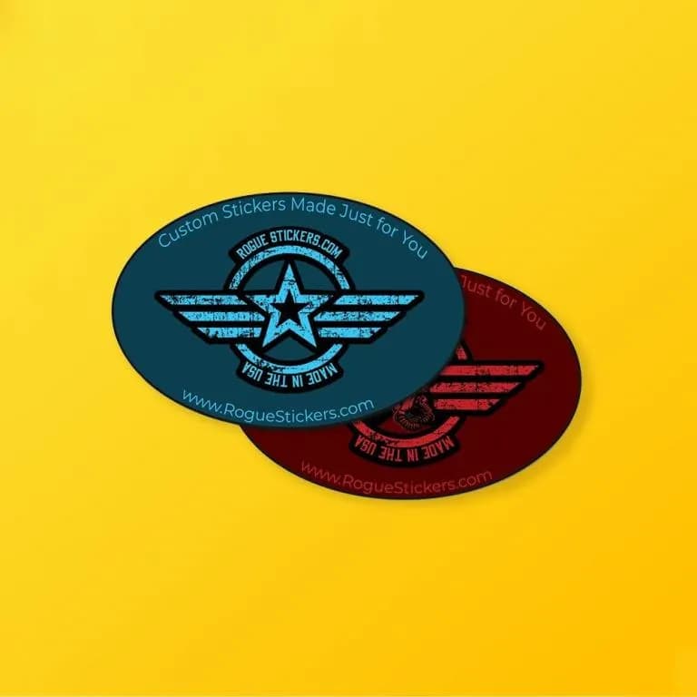 Custom Oval Stickers - Image 3