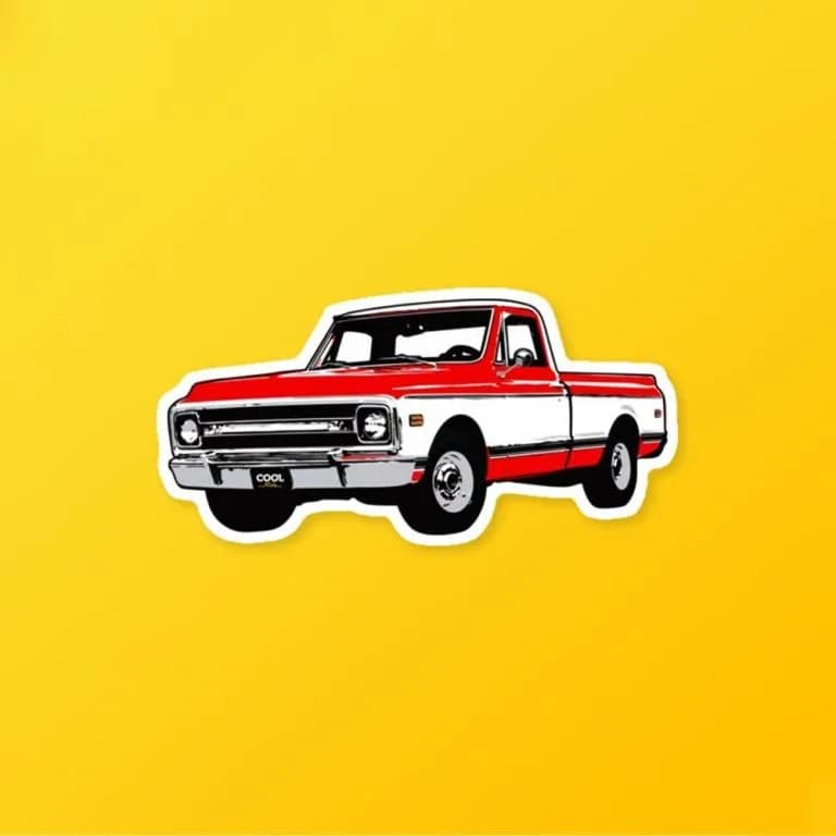 Custom Truck Stickers - Image 1