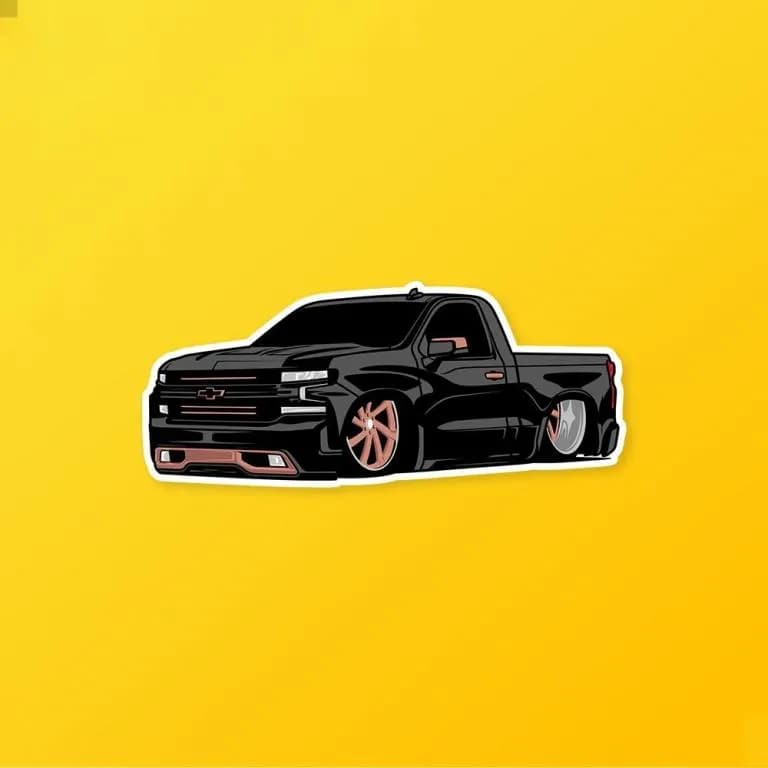 Custom Truck Stickers - Image 3
