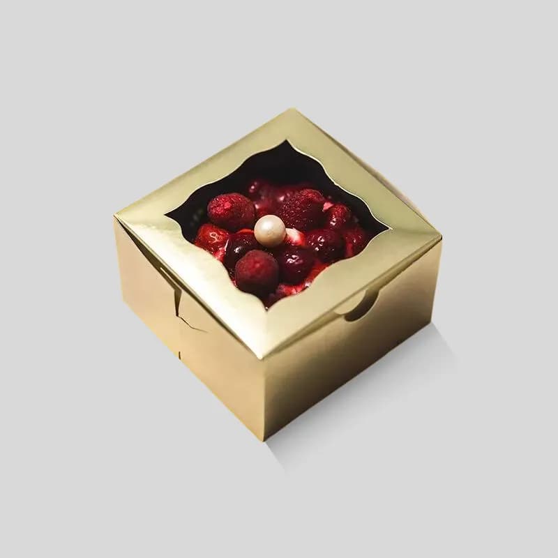 Gold Bakery Boxes - Image 2