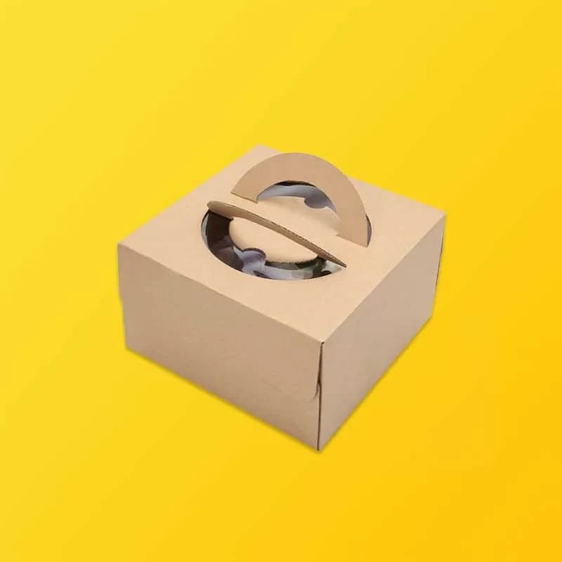 Kraft Box with Handle - Image 2