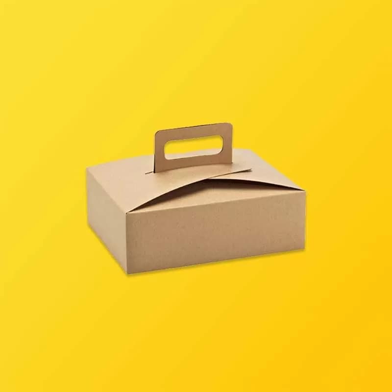 Kraft Box with Handle - Image 3