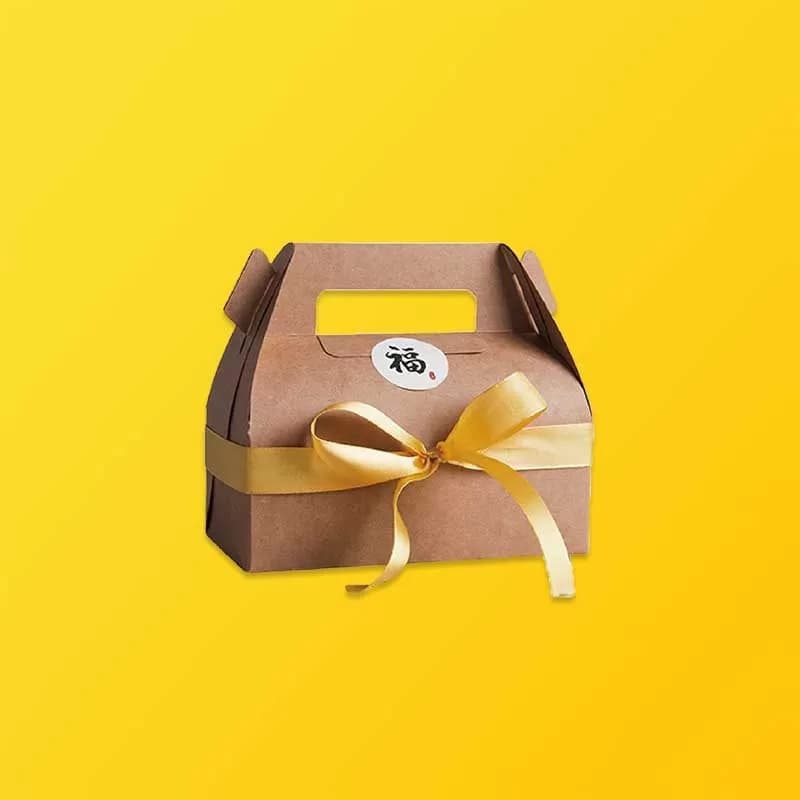 Kraft Box with Handle - Image 5
