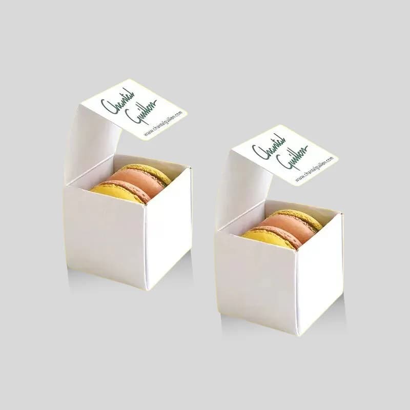 White Macaron Boxes - Image 3