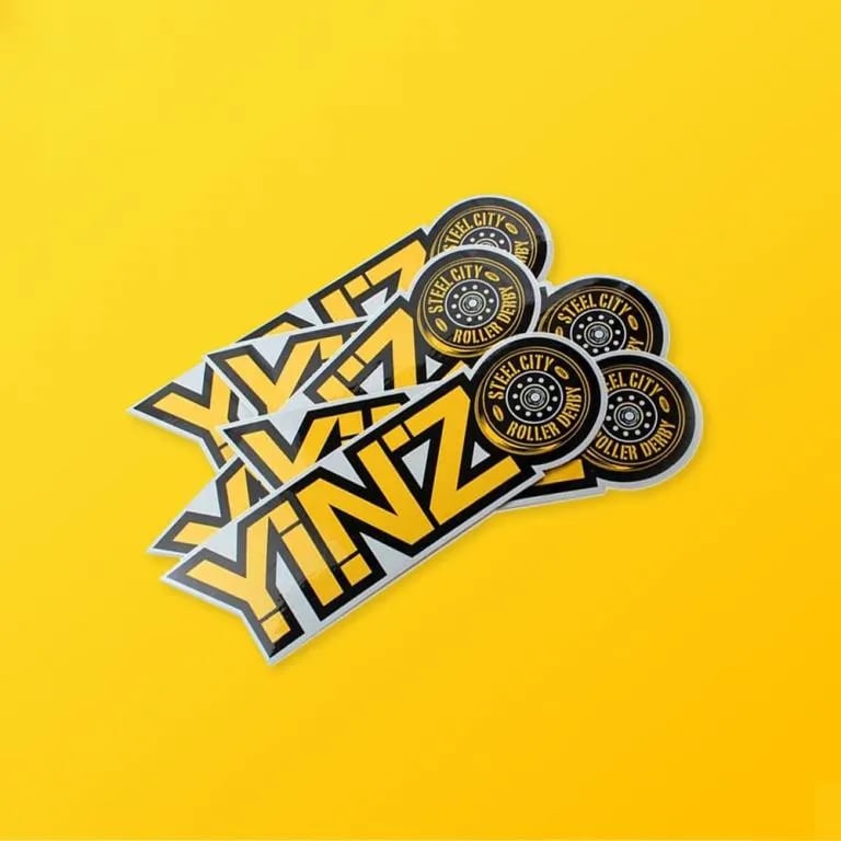Custom Foil Stickers - Image 1