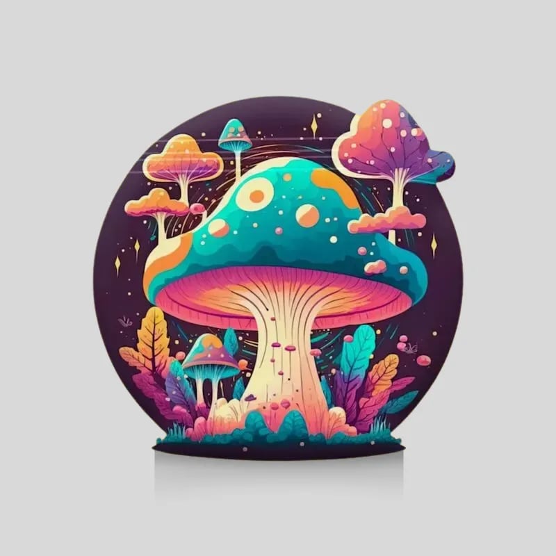 Mushroom Mylar Bags - Image 1