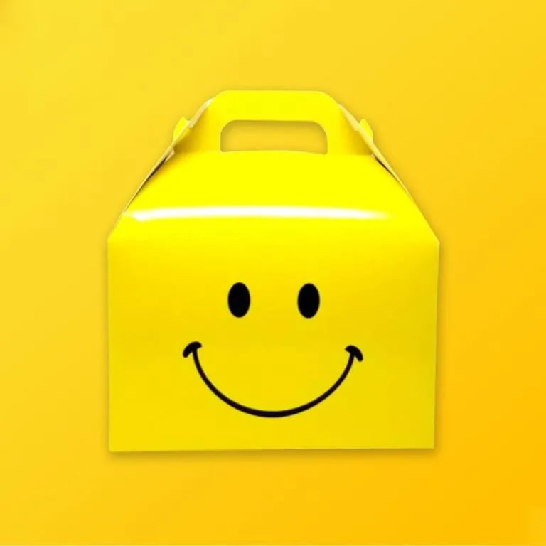 Yellow Gable Boxes - Image 1