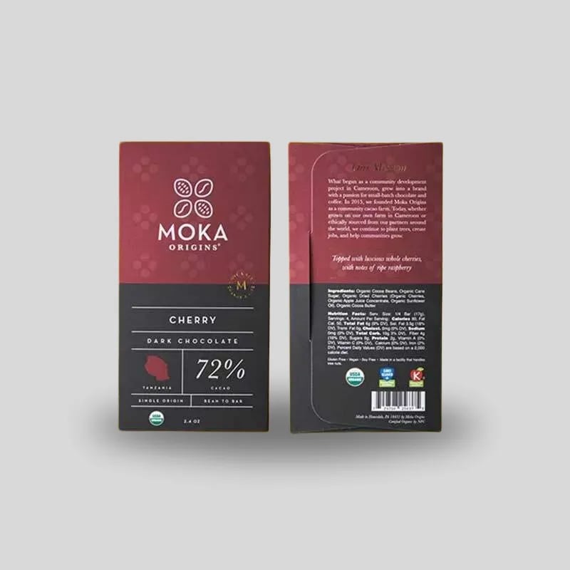 Chocolate bar sleeve packaging - Image 1