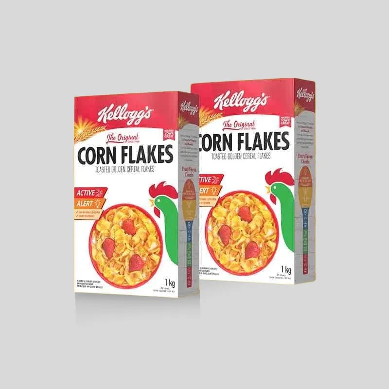 Corn Flakes Cereal Boxes - Image 1