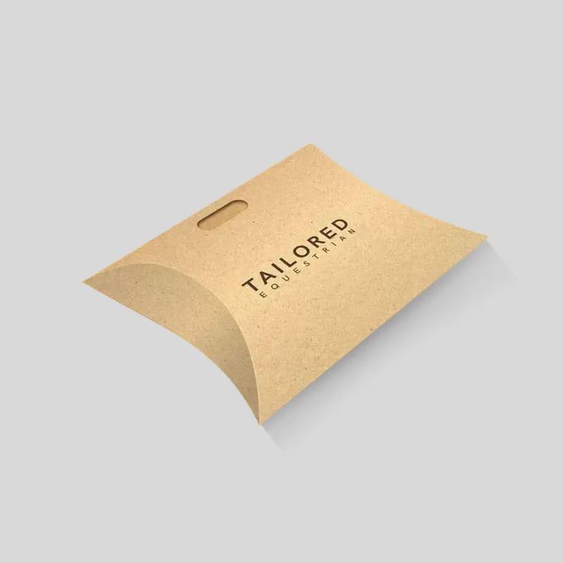 Custom Brown Kraft Pillow Boxes - Image 1