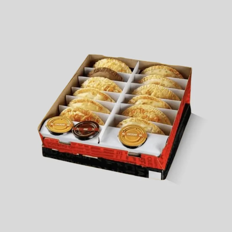 Custom Cardboard Empanadas Boxes - Image 1