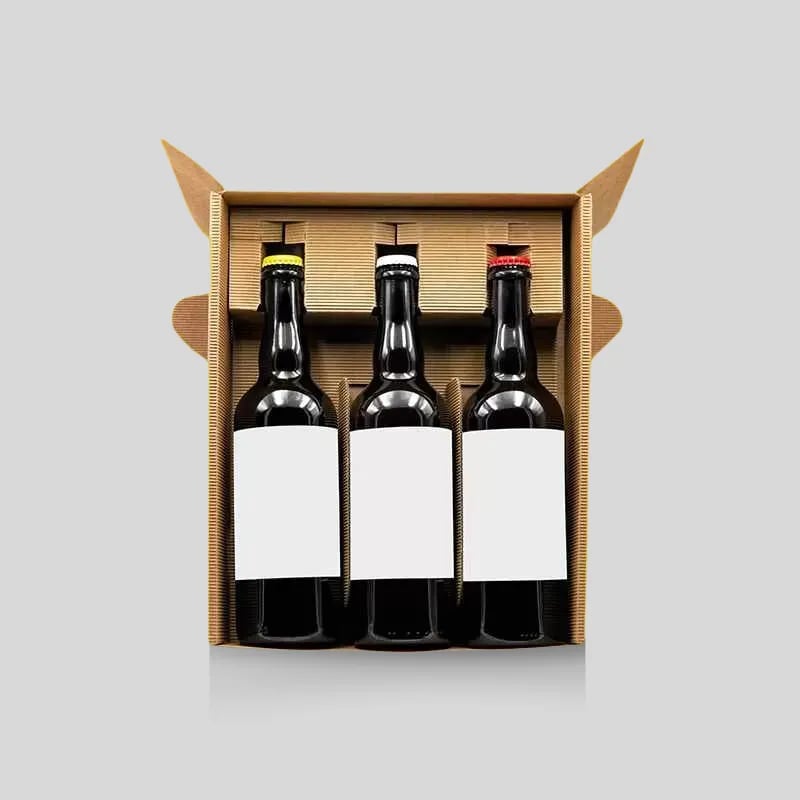 Custom Design Beverages Corrugated Boxes - Image 1