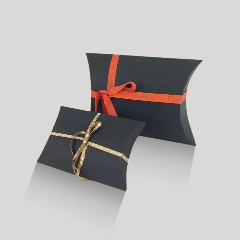 Custom Design Gift Pillow Boxes - Image 1