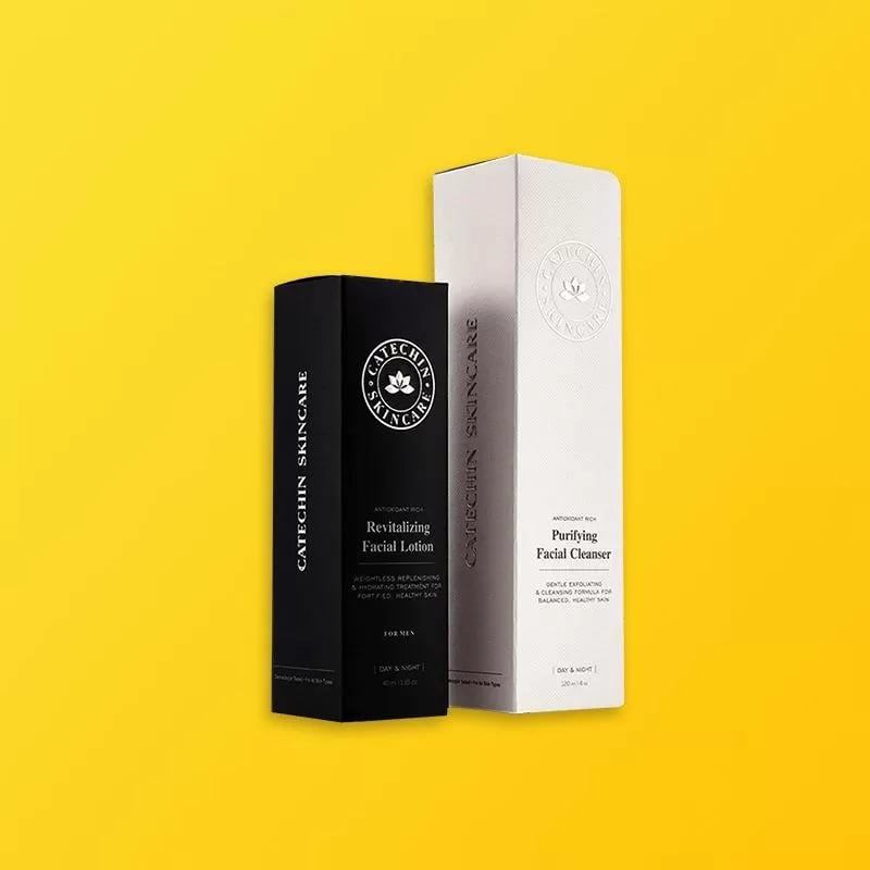 Custom Design Glossy Lotion Boxes - Image 1