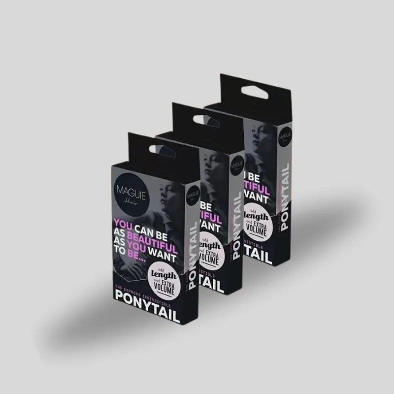 Custom Design Hair Extension Tuck Boxes - Image 1