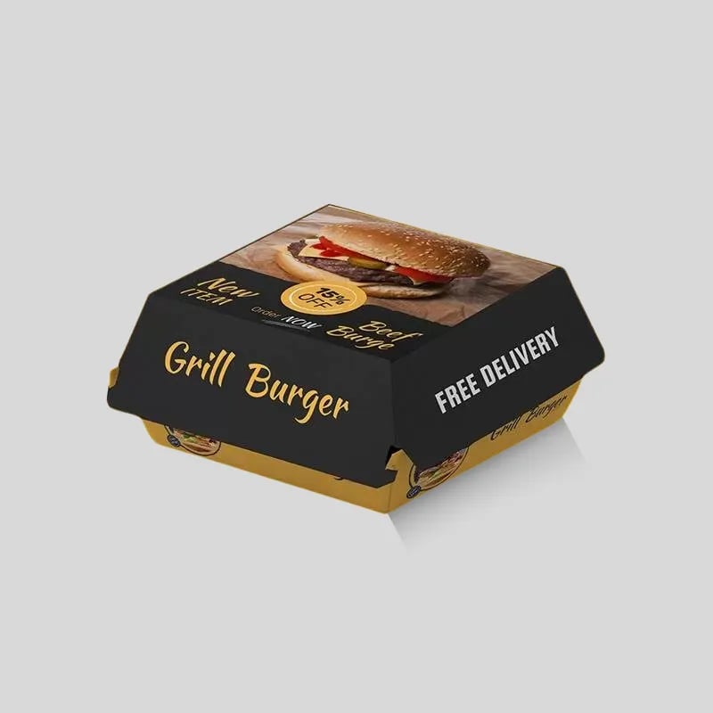Custom Design Printed Food Boxes - Image 1