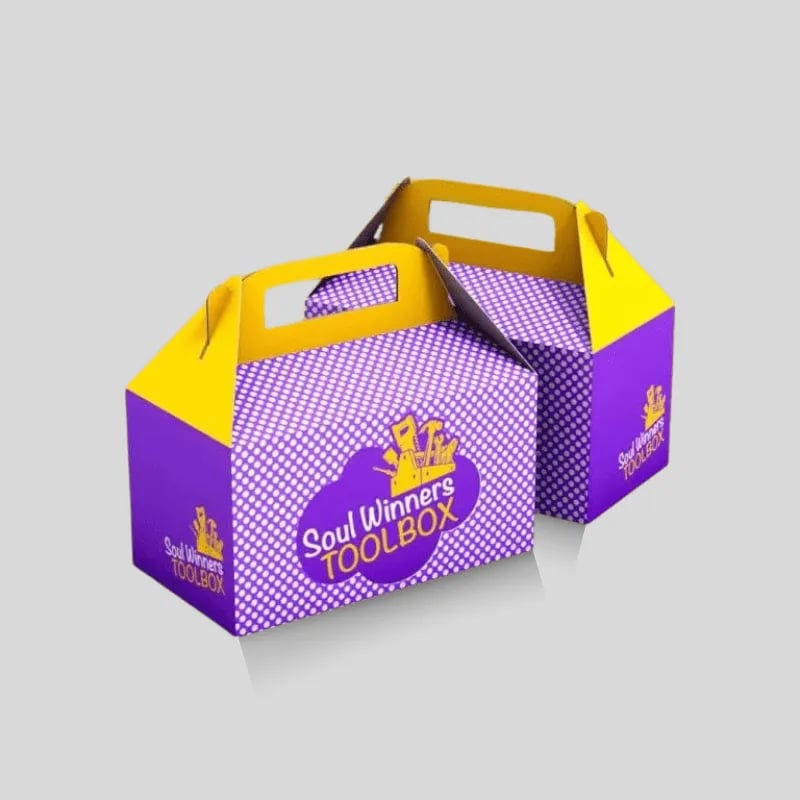 Custom Design Printed Gable Boxes - Image 1