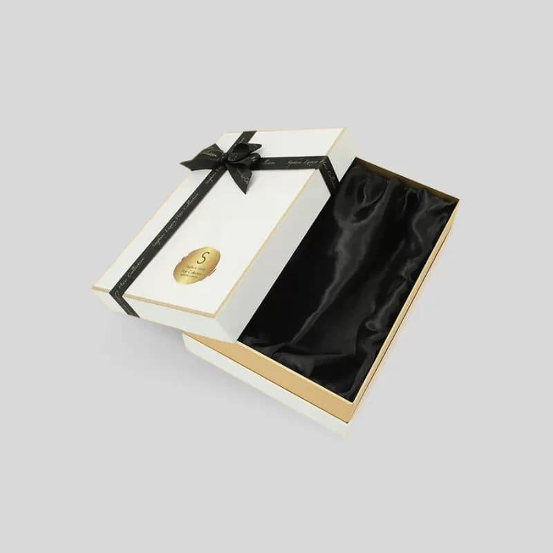 Custom rigid hair extension boxes with premium branded graphics and elongated structure