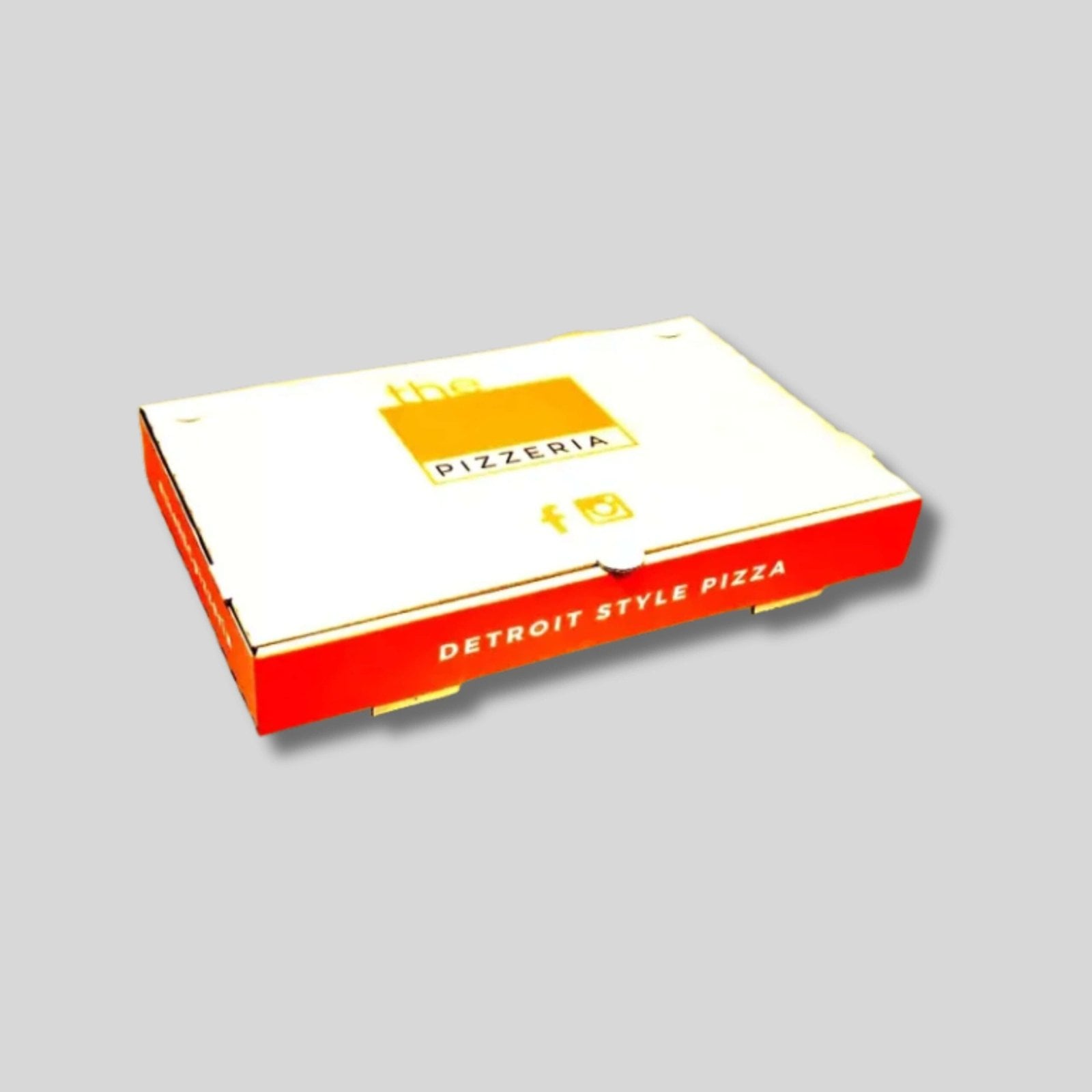 Custom Detroit Pizza Boxes - Image 1