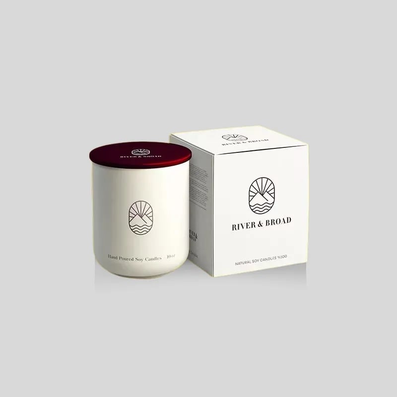 Custom Digital Printed Candle Boxes - Image 1