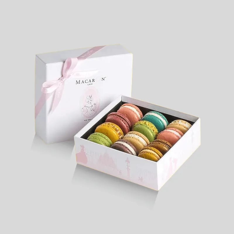Custom Digital Printed Macaron Boxes - Image 1