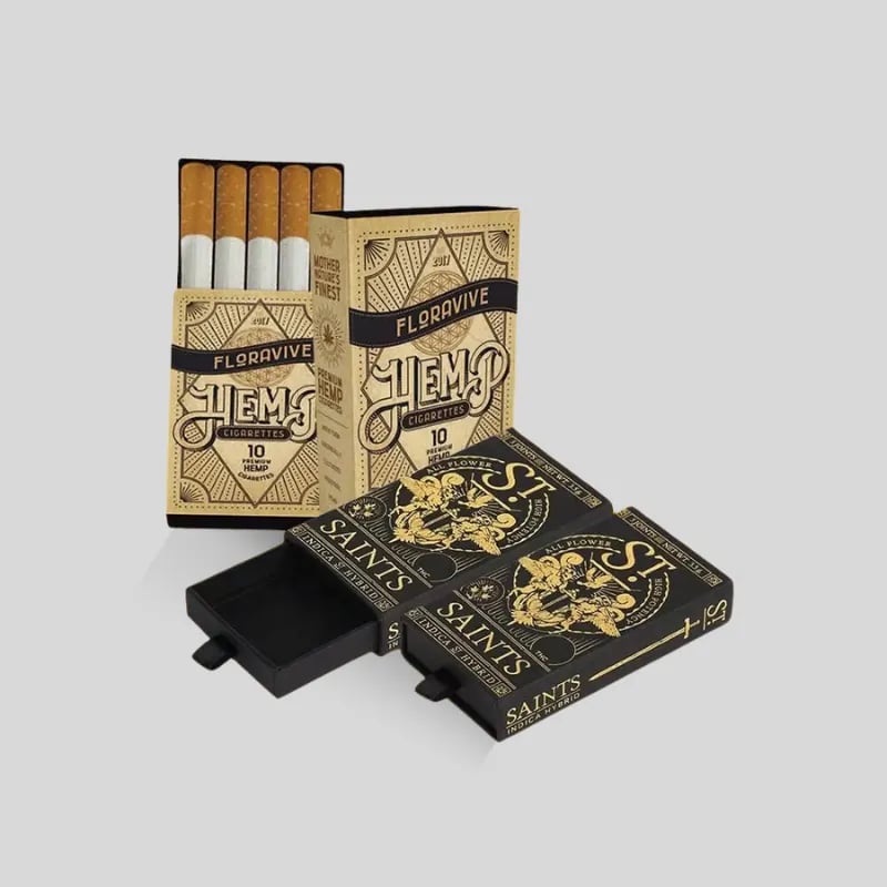 Custom Drawer Cigarette Boxes - Image 1