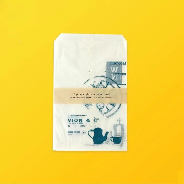 Custom Glassine Paper Bags - Image 1