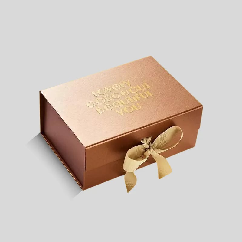 Custom Gold Foil Chocolate Boxes - Image 1