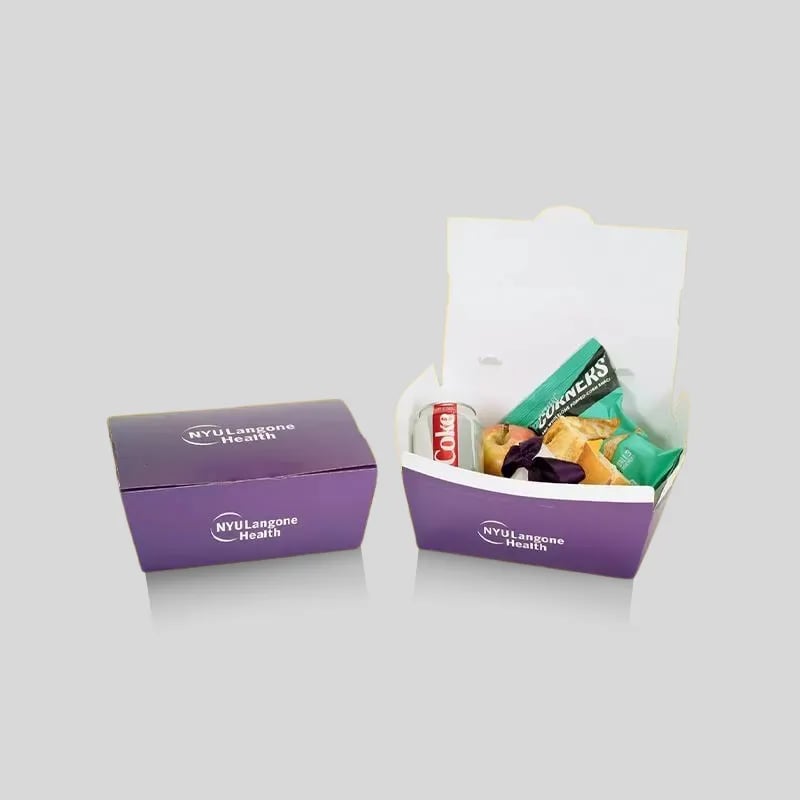 Custom Grease Repellent Takeout Boxes - Image 1