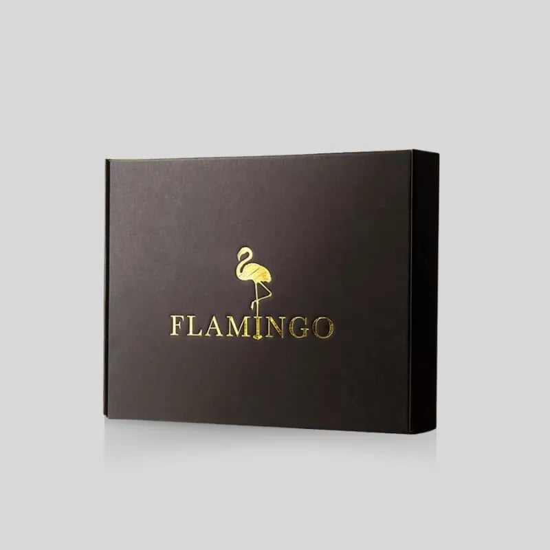 Custom Hair Extension Boxes With Gold Foiling - Image 1