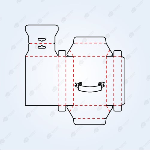 Custom Hanging Box Template - Image 1