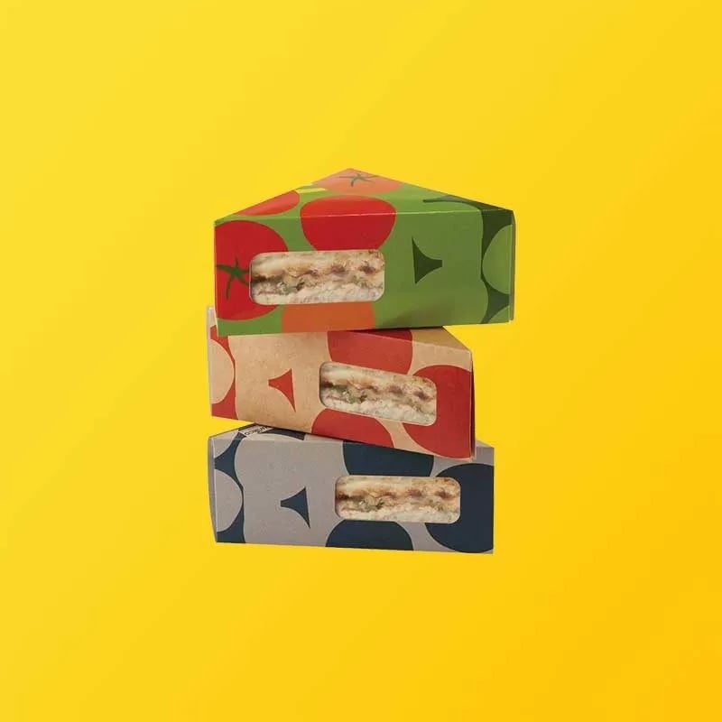 Custom Kraft Sandwich Boxes - Image 1