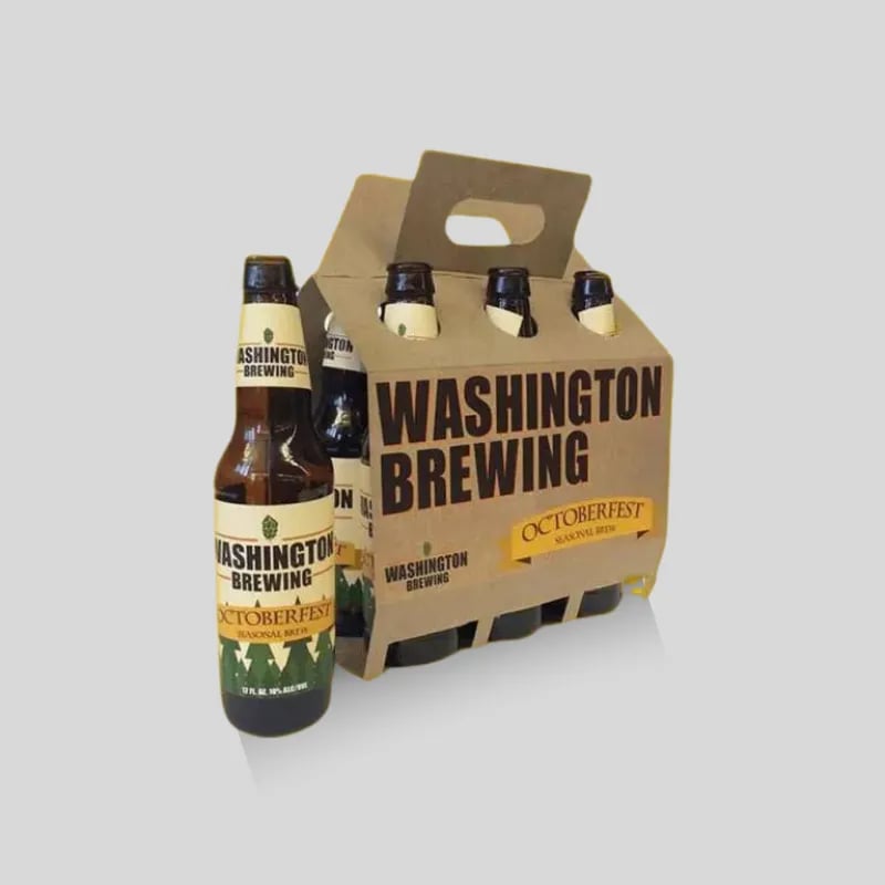 Custom Kraft Stock Bottle Neckers and Carriers - Image 1