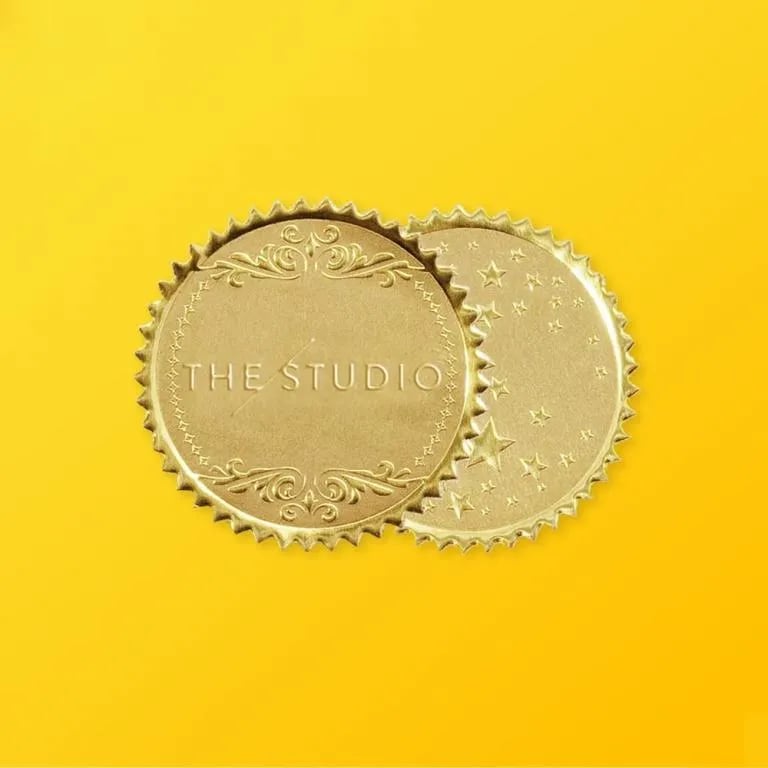 Custom Metallic Stickers - Image 1