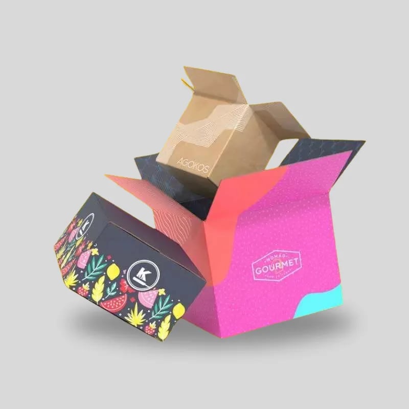 Custom Multi Color Household Boxes - Image 1