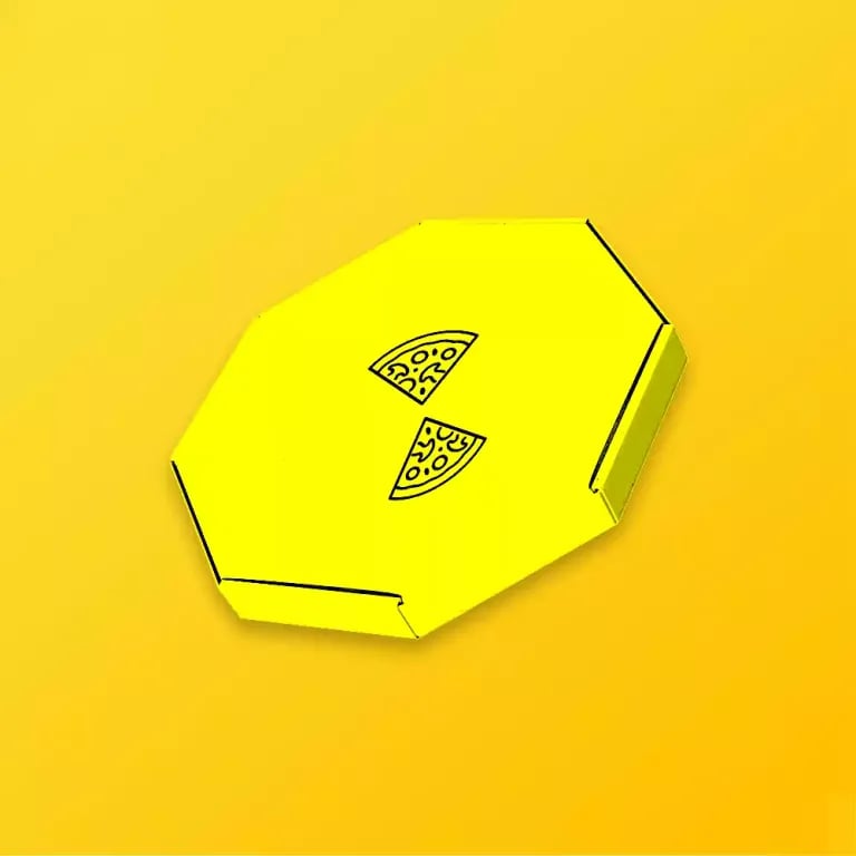 Custom Octagonal Pizza Boxes - Image 1