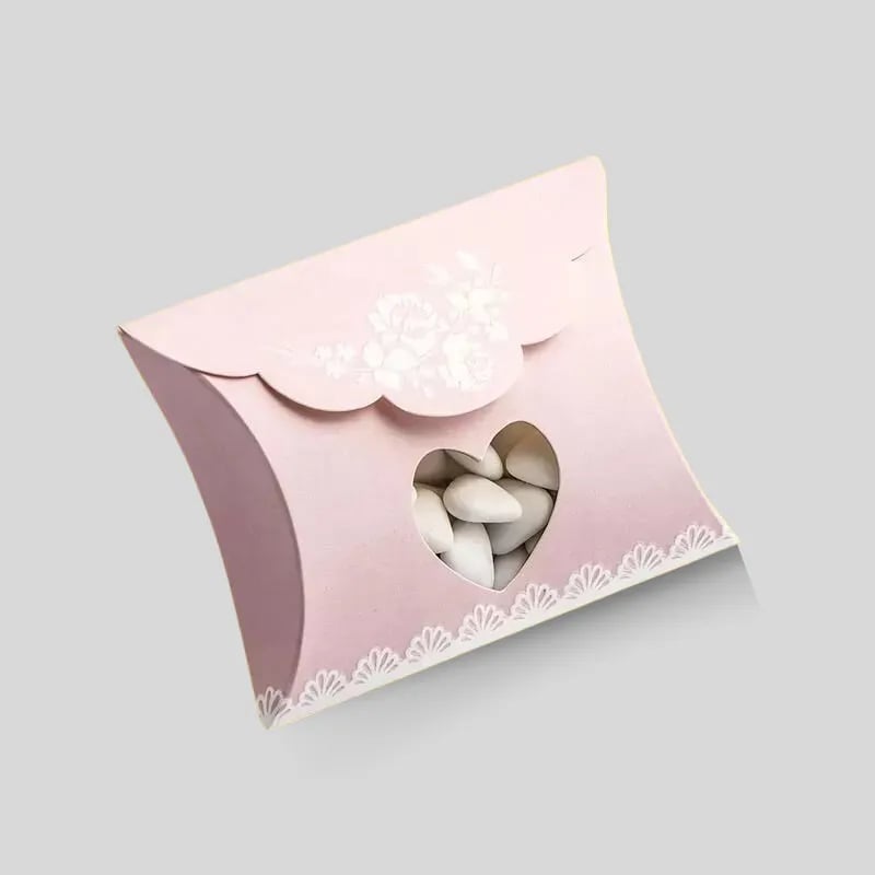 Custom Pillow Boxes with Window - Image 1