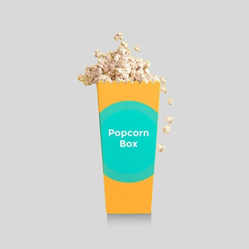 Custom Popcorn Boxes with Your Logo - Image 1