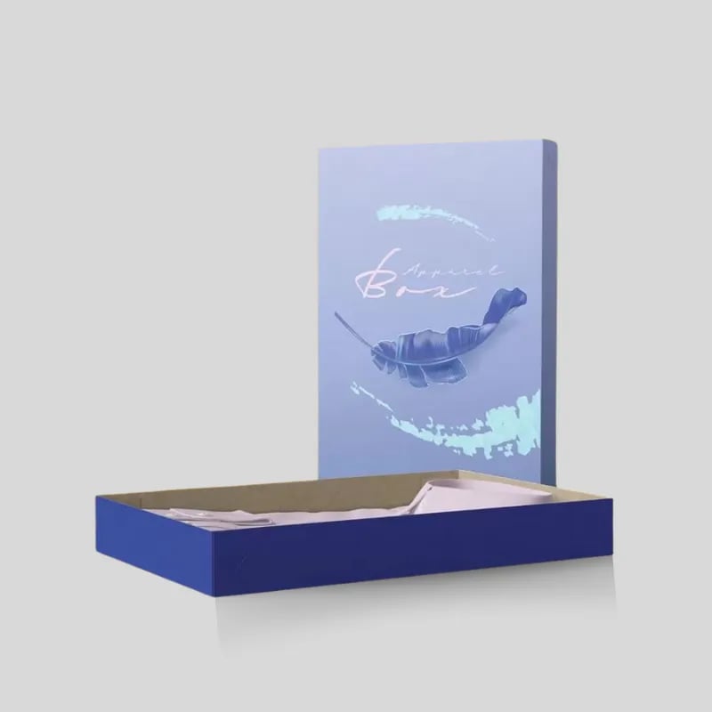 Custom Printed Cardstock Apparel Boxes - Image 1