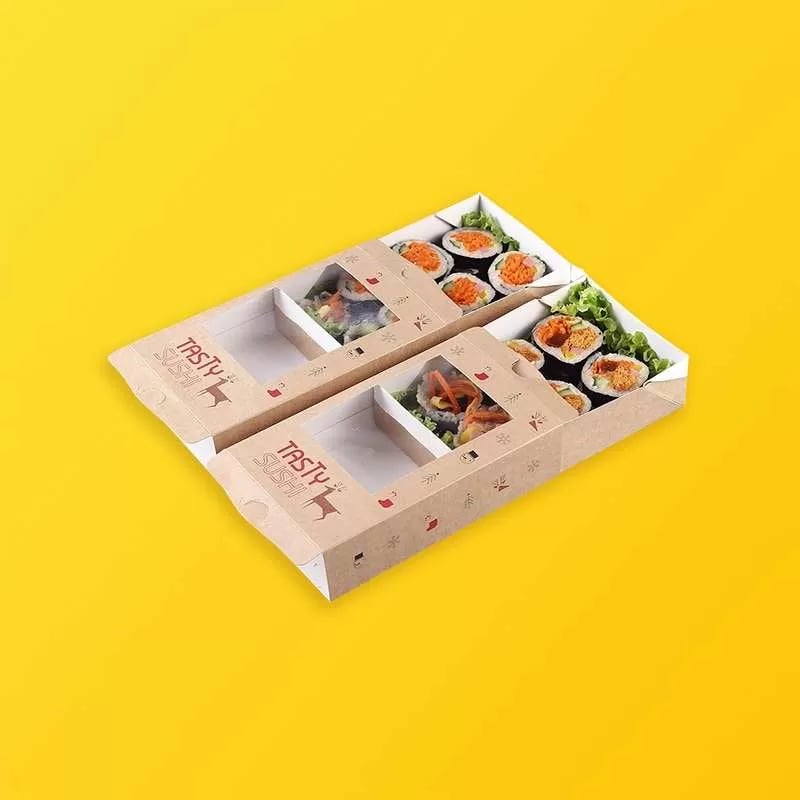 Custom Printed Sushi Food Boxes - Image 1
