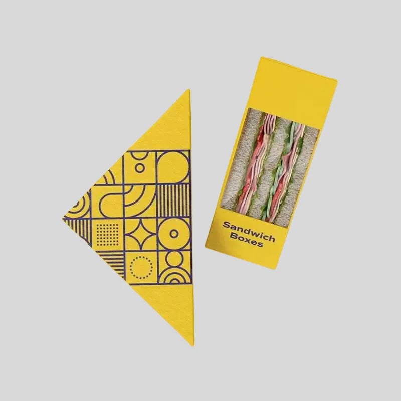 Custom Sandwich takeout Boxes - Image 1