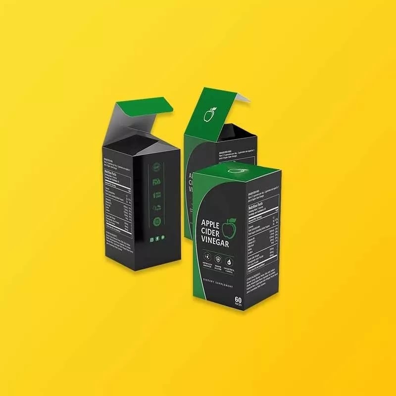 Custom Tuck Top Seal End Healthcare Boxes - Image 1