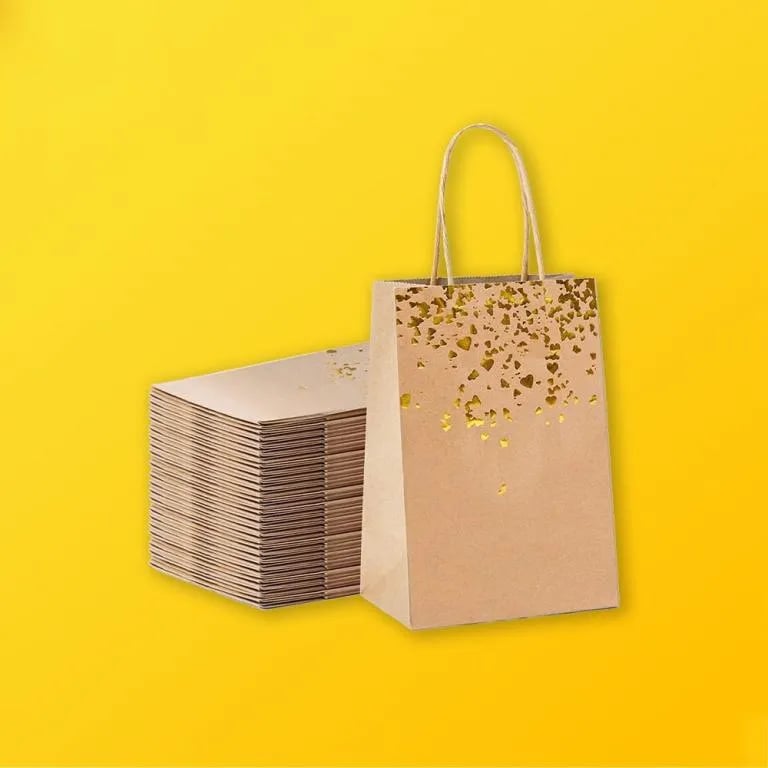Custom Twisted Handle Card Bags - Image 1