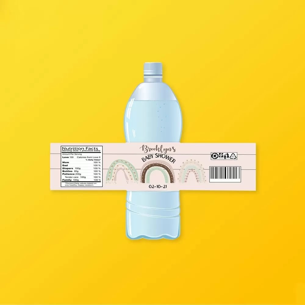 Custom Water Bottle Stickers - Image 1