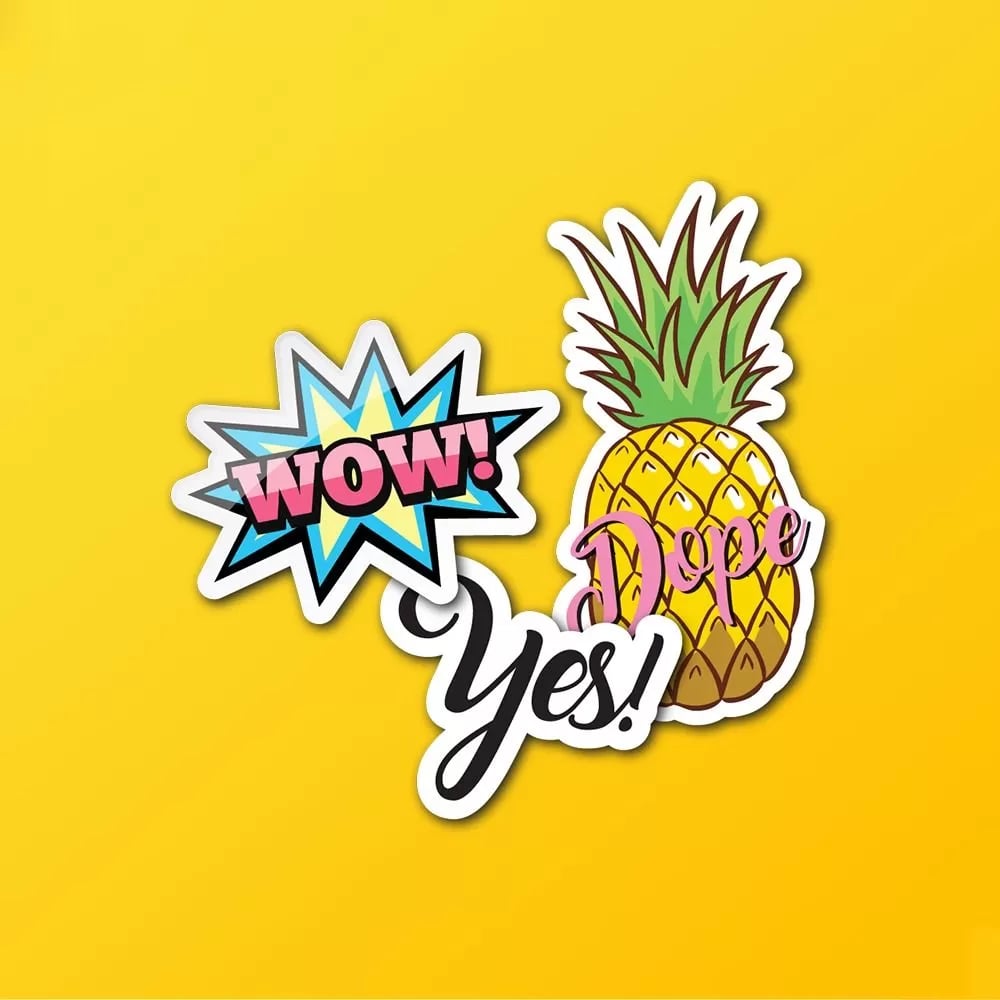 Custom Waterproof Stickers - Image 1
