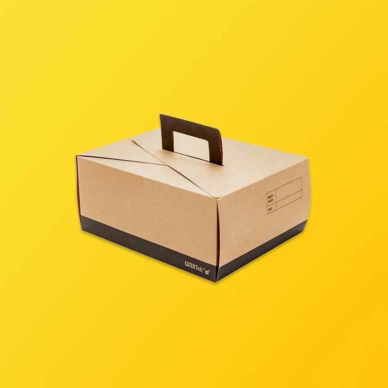 Kraft Box with Handle - Image 1