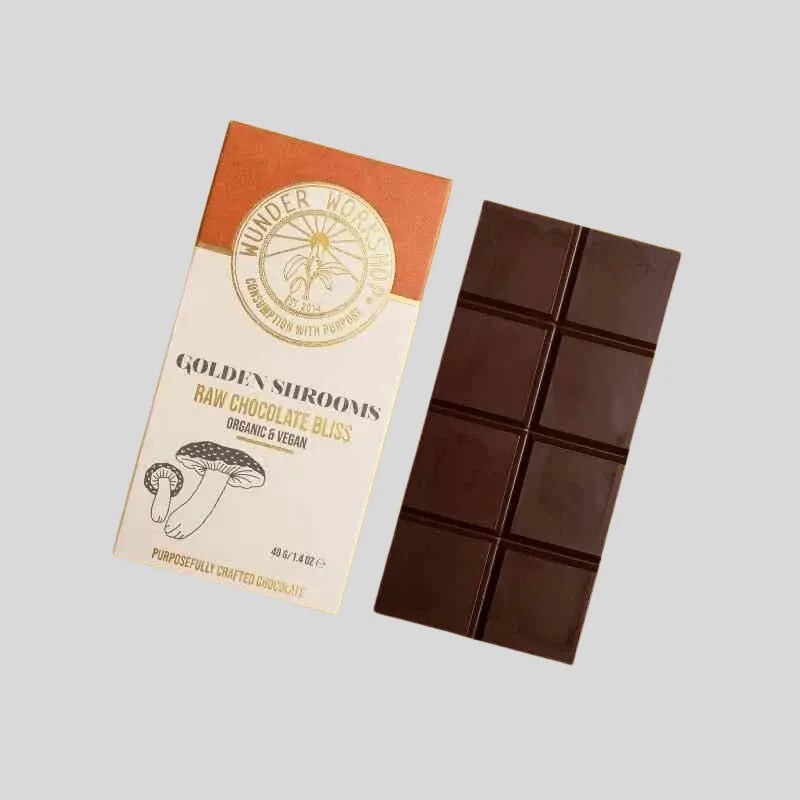 Mushroom Chocolate Bar Packaging - Image 1